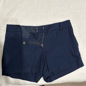 NWOT J. Crew shorts in navy blue